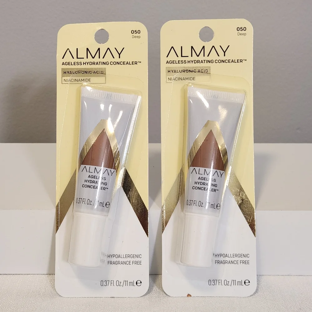 Almay Ageless Hydrating Concealer‎ 050 Deep Lot of 2